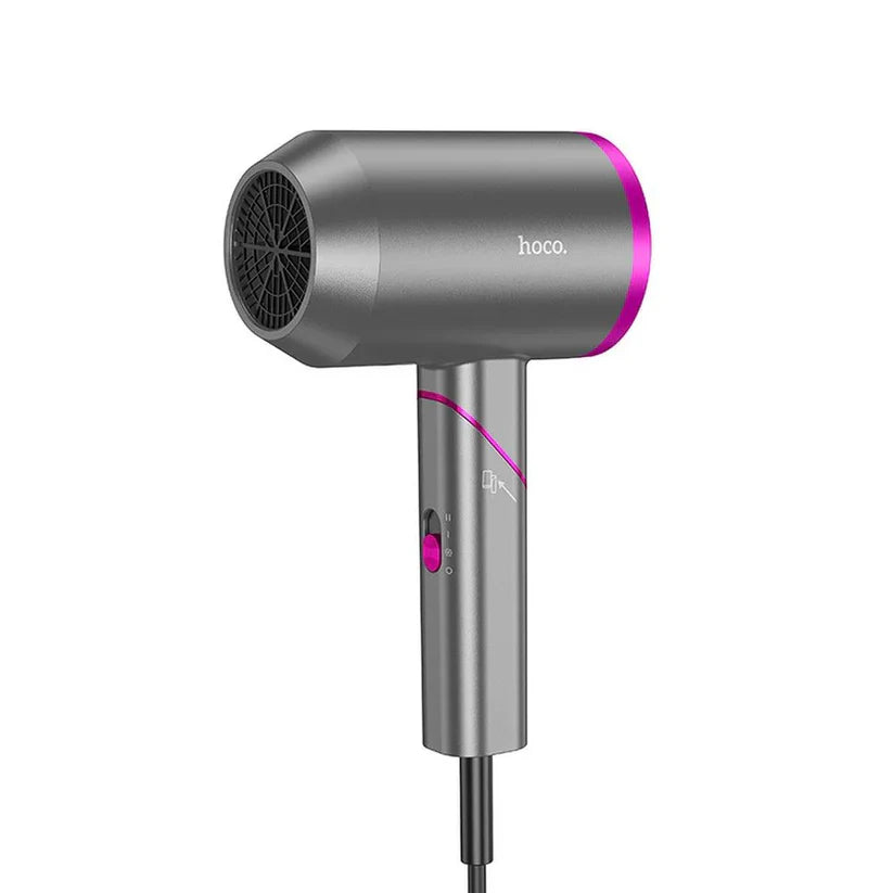 HOCO HP13 PLUS Foldable Hair Dryer – Hot & Cold Air with Compact Travel Design - Saif Al Najmi Kw
